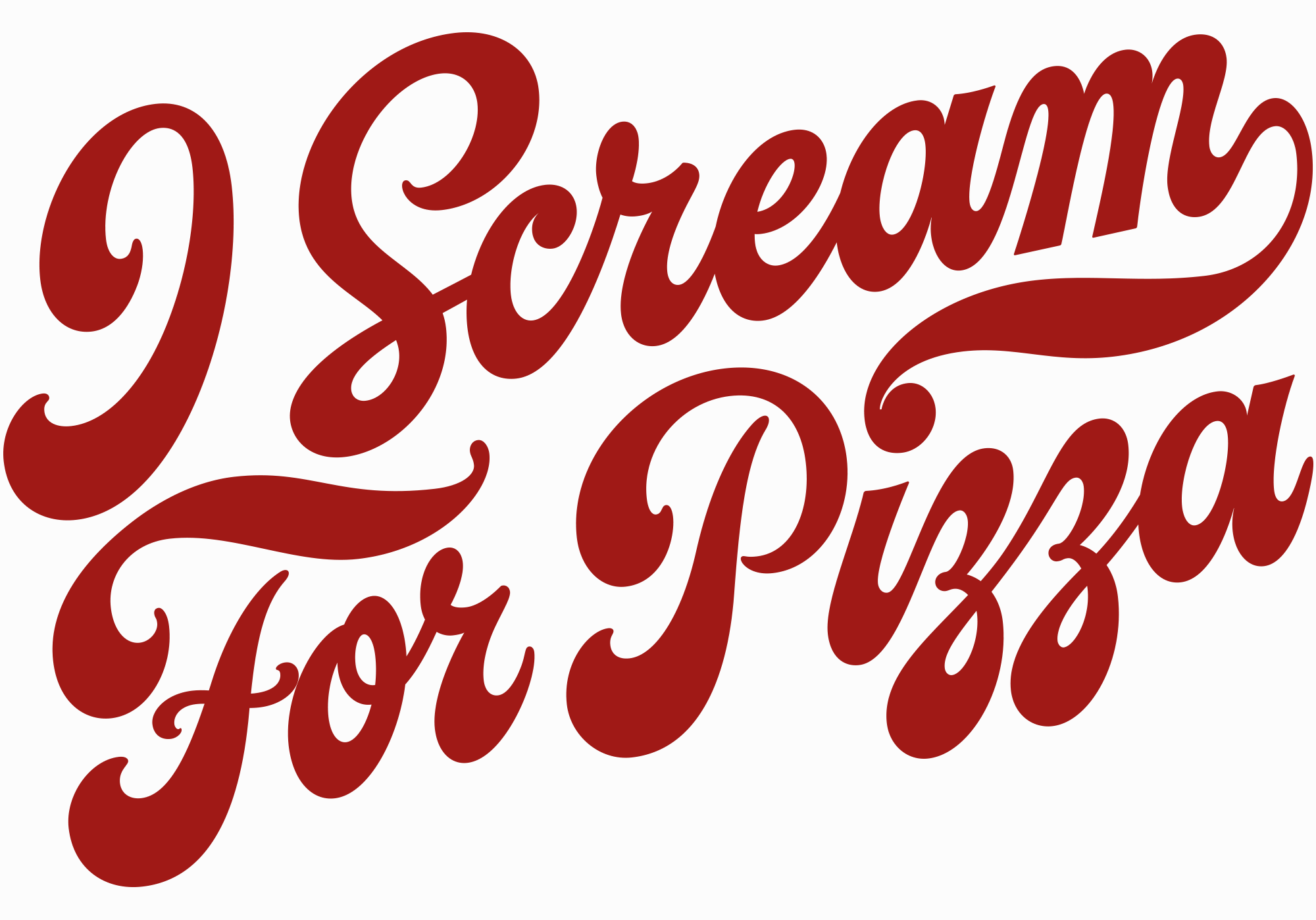 I Scream for Pizza logo
